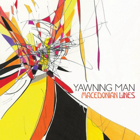 Yawning Man - Macedonian Line LP Yellow Vinyl With Purple/Red Splatter